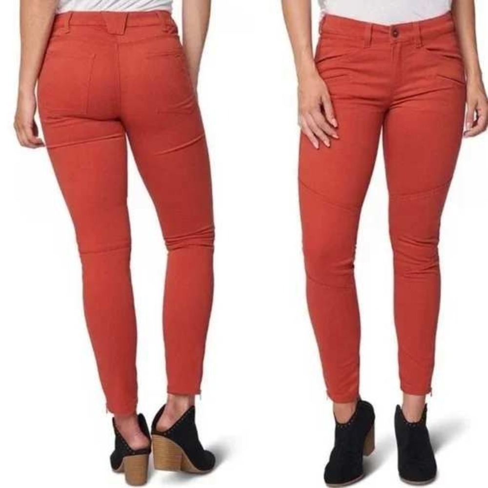 5.11 Tactical Women's Burnt Orange Ankle Zip Pants Size 6 Regular‎